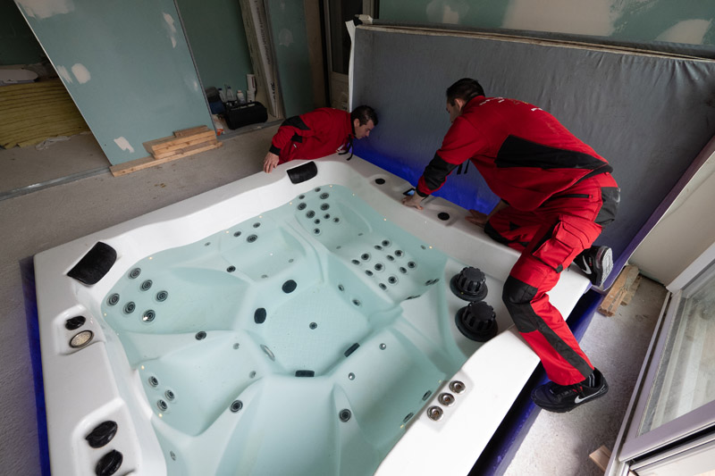 Installation électrique de spa Saintes
