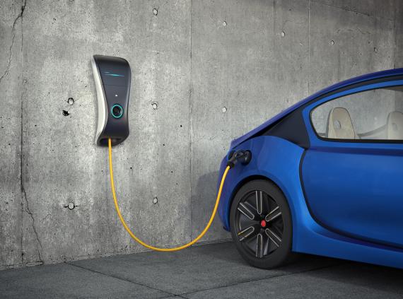 Pose de borne de recharge IRVE 